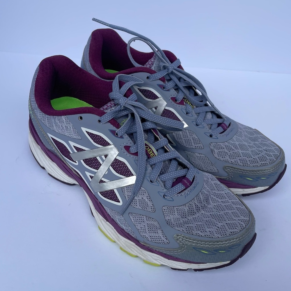 New Balance Women’s 880v5 Running Shoe Sz. 8.5 Purple/Imperial Grey High Mileage